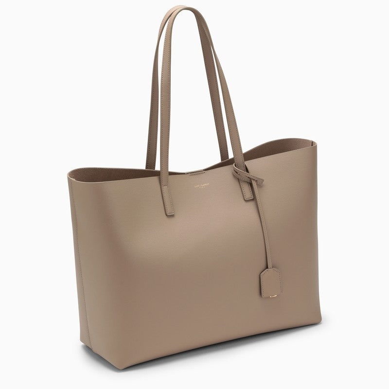 SAINT LAURENT Saint Laurent Beige Large Shopping E/W Tote