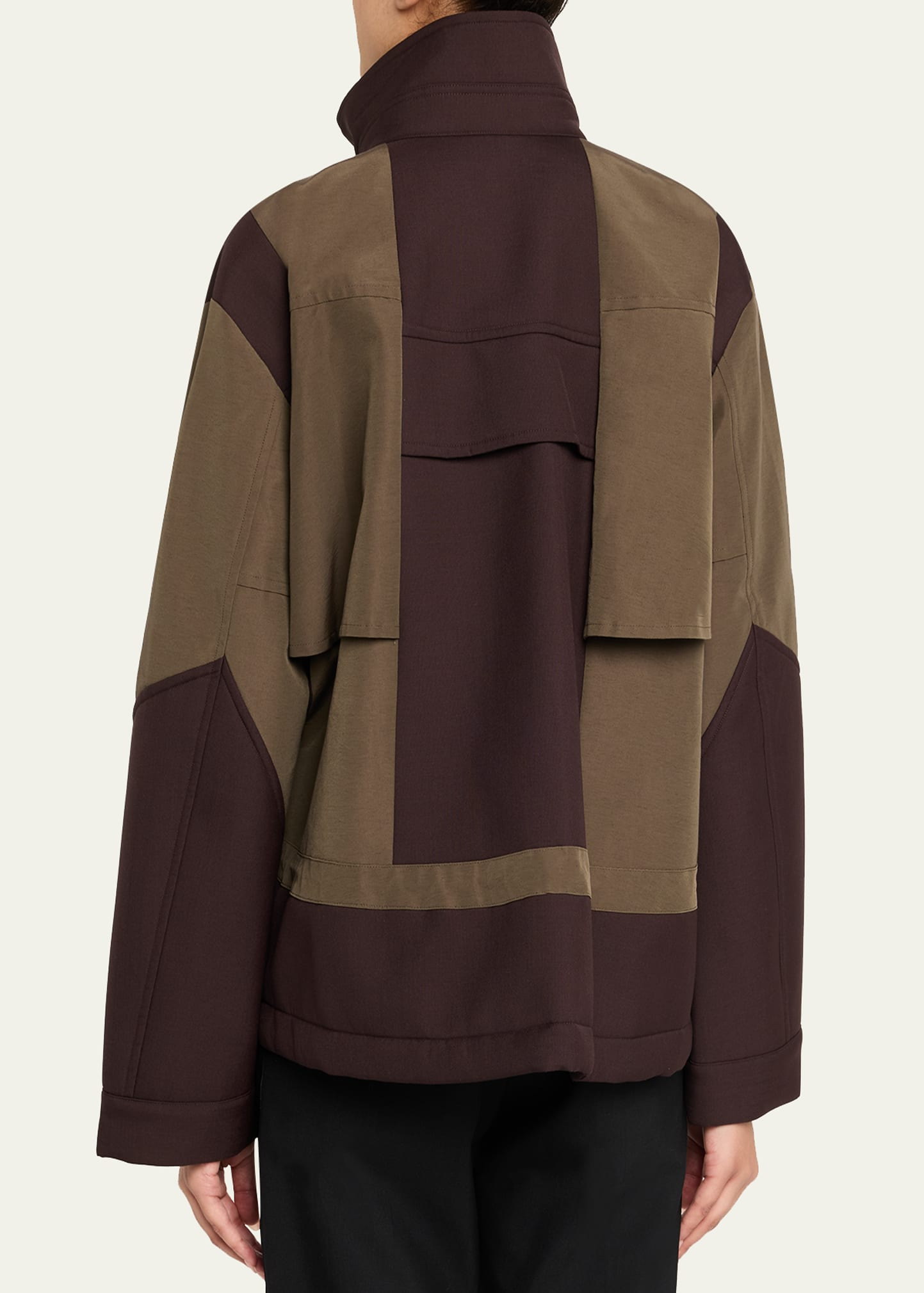 Hybrid Peplum Utility Jacket - 3