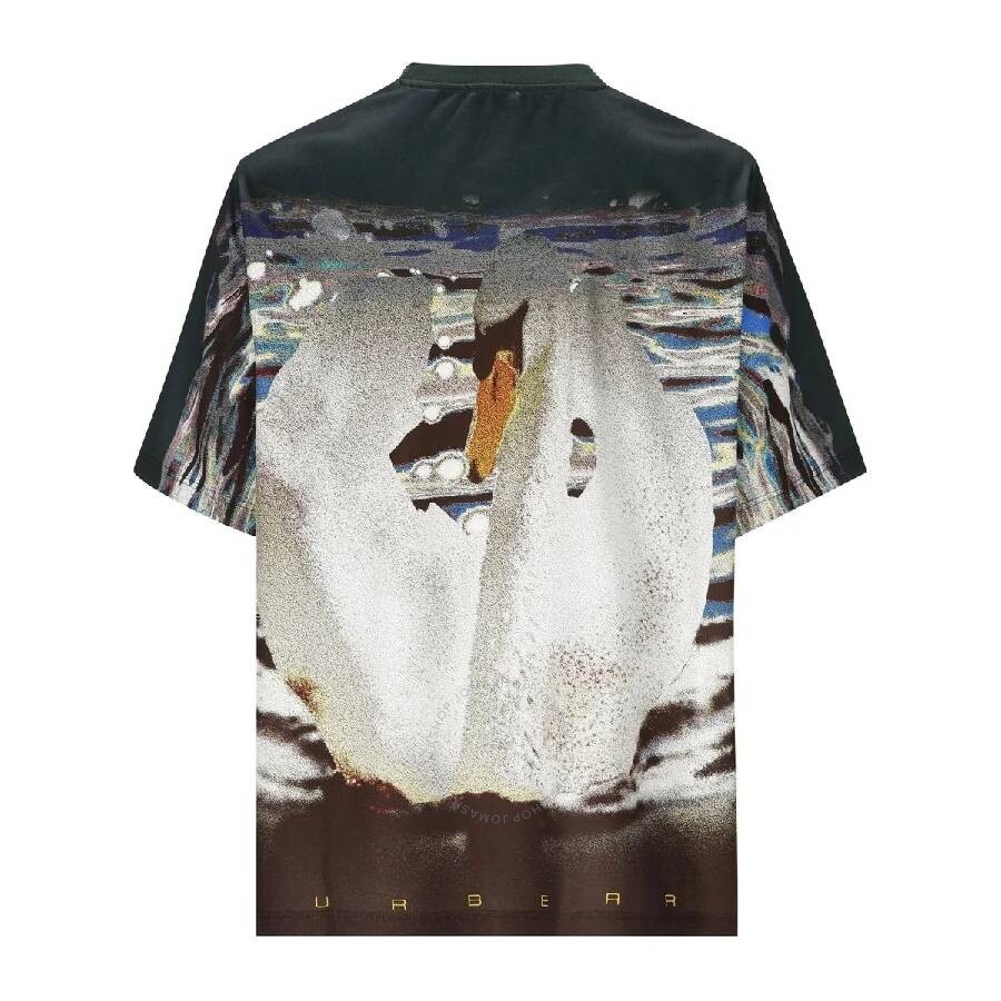 Burberry Crew Neck Graphic Print T-Shirt - 2