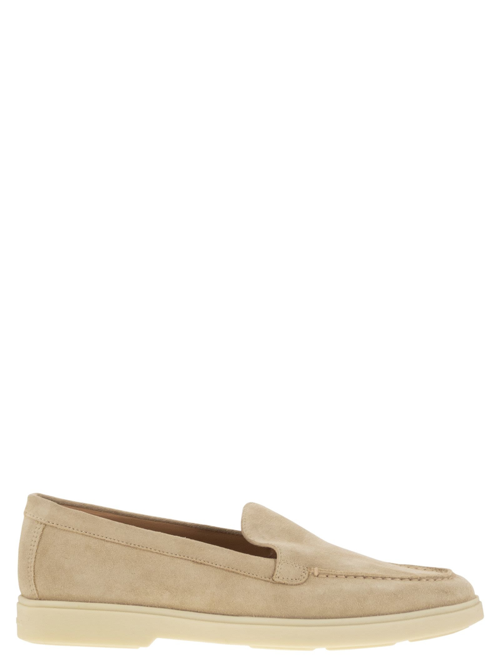 Santoni Women Suede Moccasin - 1