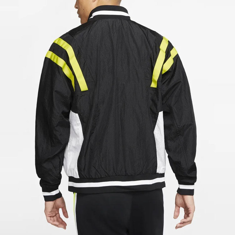 Nike Sportswear Contrasting Colors Sports Woven Logo Jacket Black CJ4922-010 5