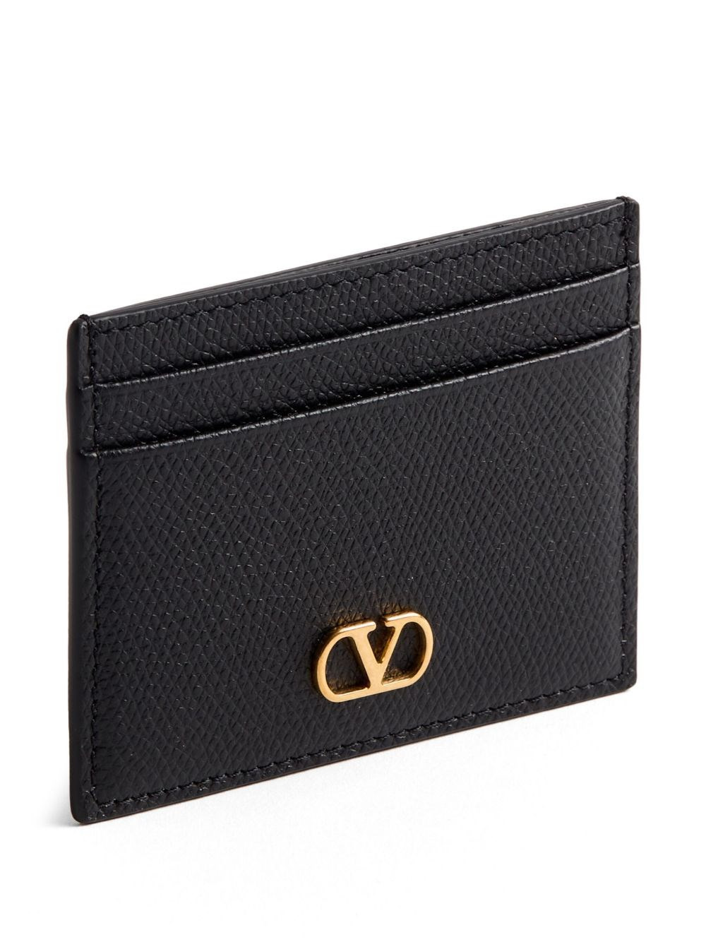 VLogo Signautre leather card case - 2