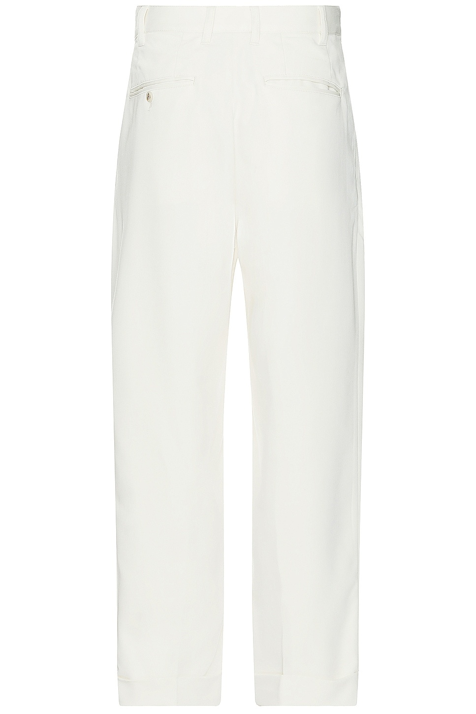 2 Pleats Trousers Pe Twill - 2