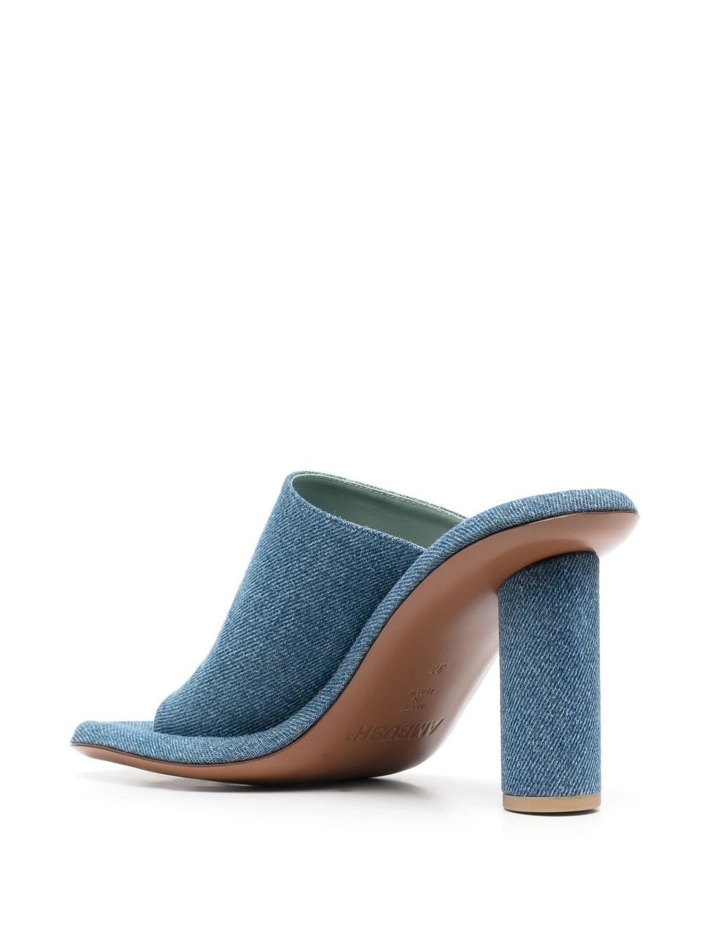 Cushion denim-lined mule - 3