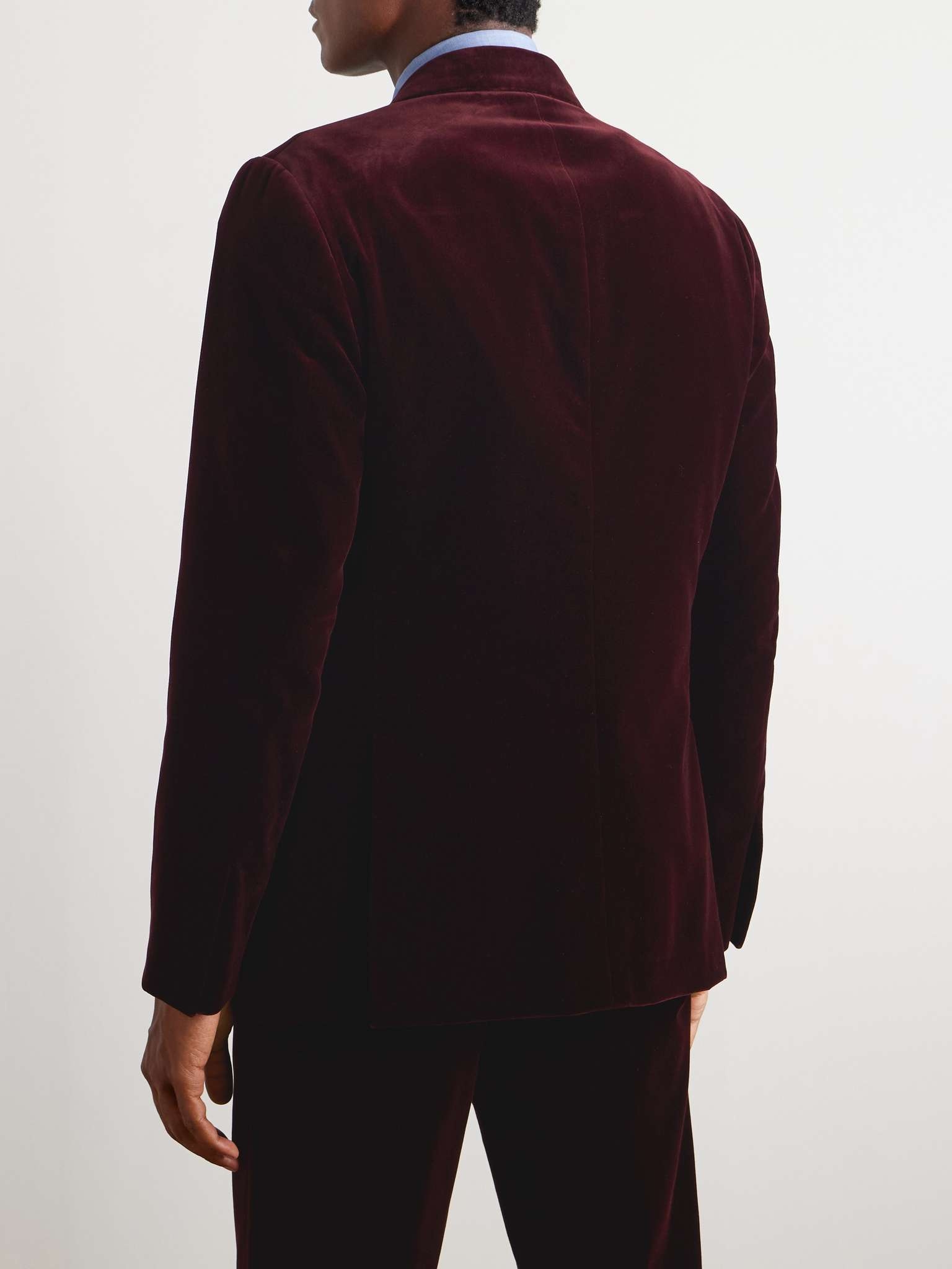 Cotton-Velvet Tuxedo Jacket - 4