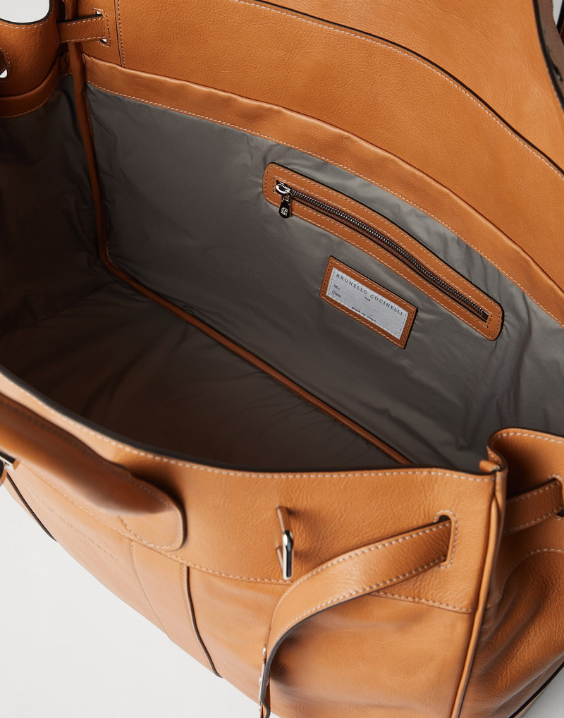 Cowhide Country Weekender bag 5