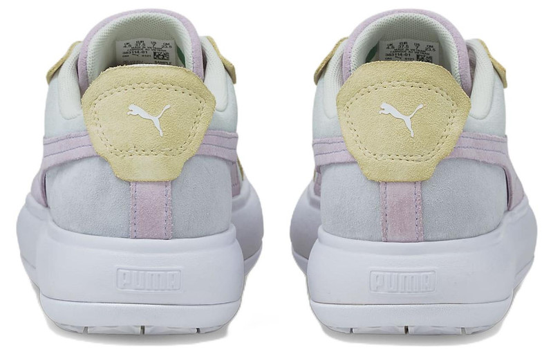 PUMA (WMNS) PUMA Suede Mayu Raw 'Ice Flow White' 383114-01 outlook
