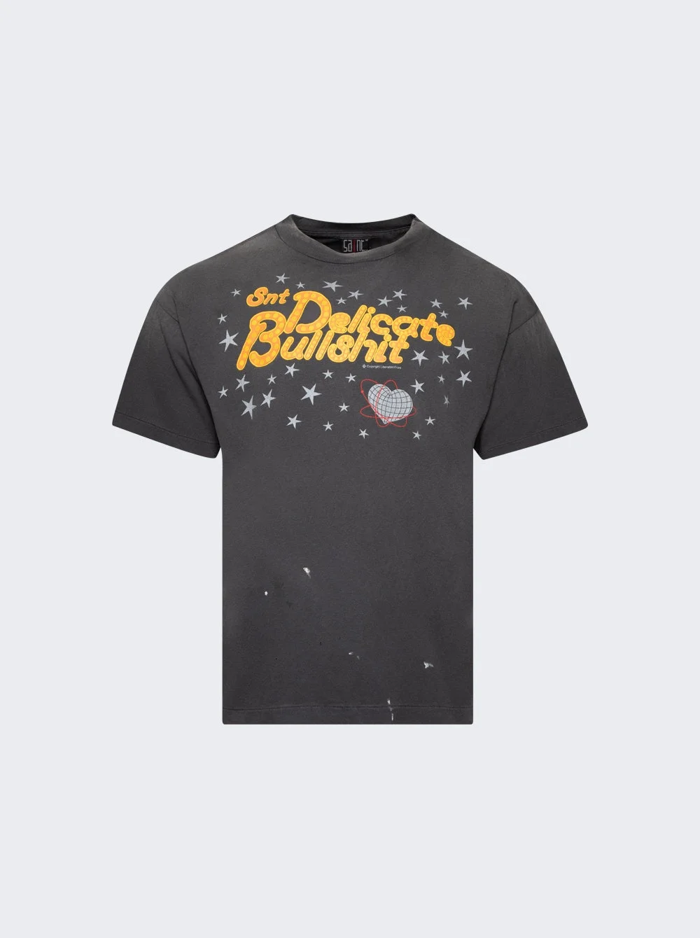 Delicate Bullshit Tee Black - 1