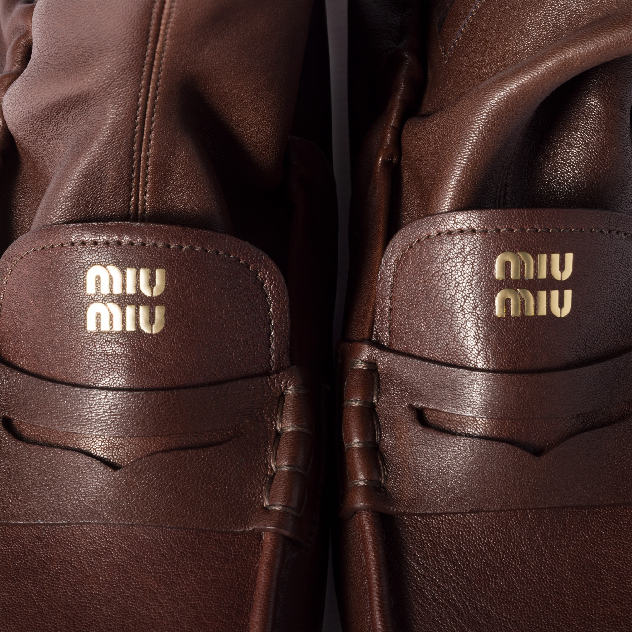 Ruches nappa leather boots - 4