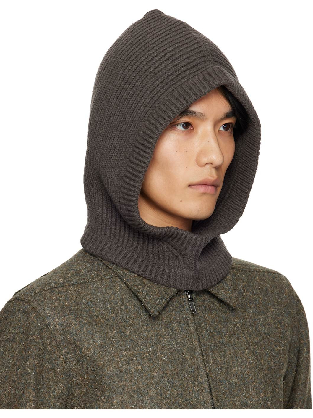 Gray Concordians Cashmere Hood - 2