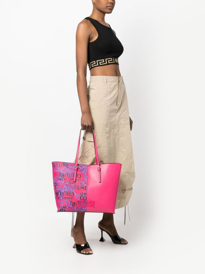 VERSACE JEANS COUTURE graphic-print tote bag outlook