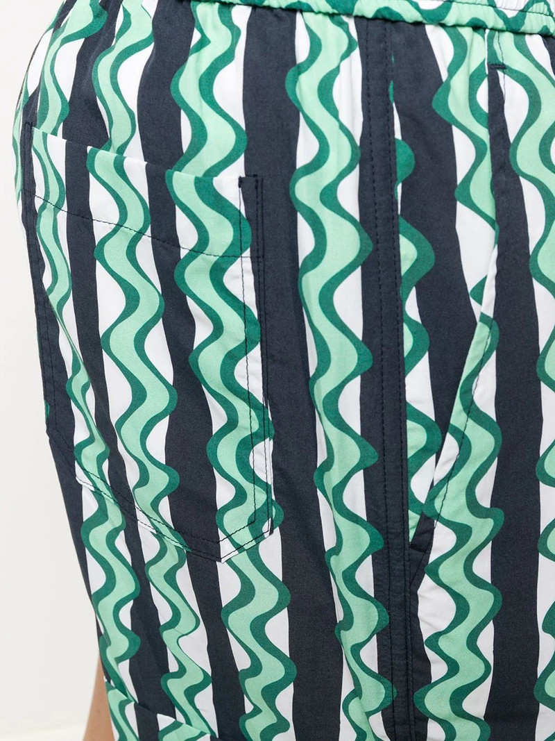 abstract-print swim shorts 5