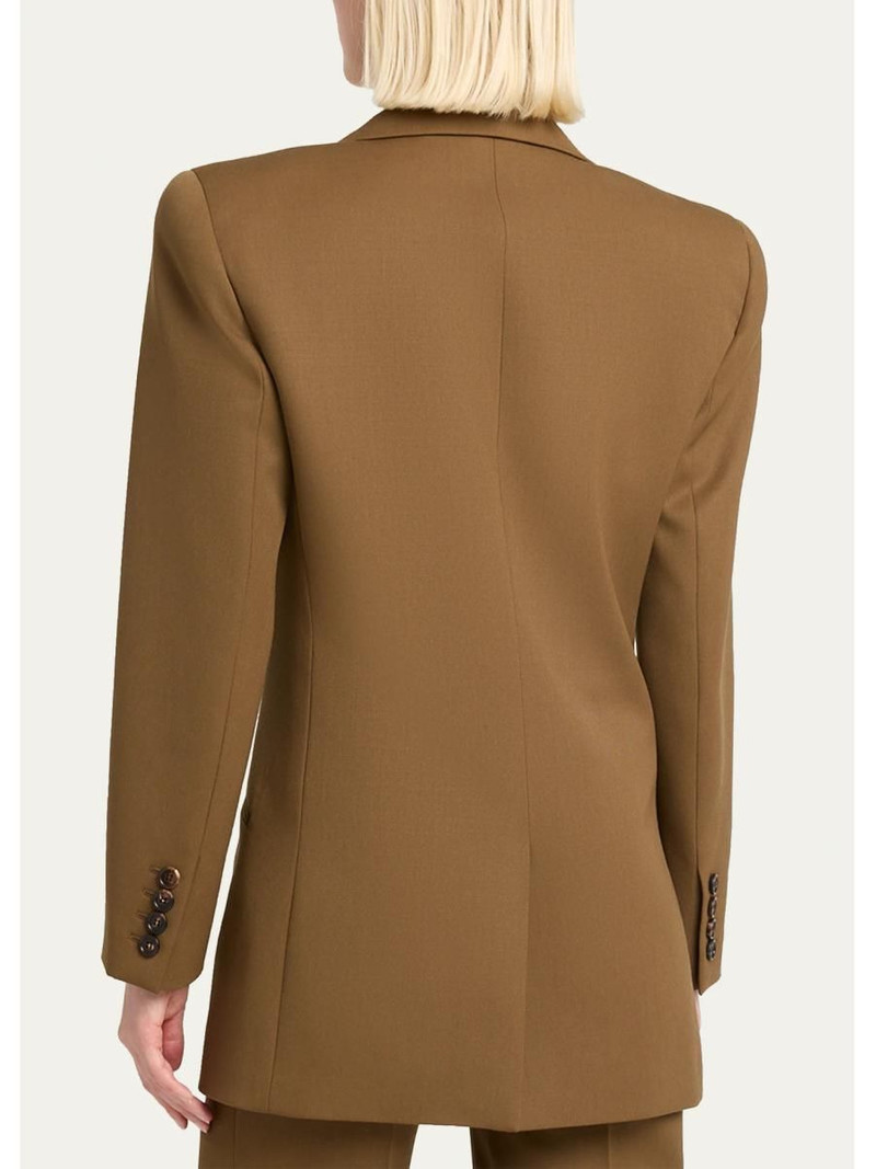 Virgin Wool Notch-Lapel Jacket 3