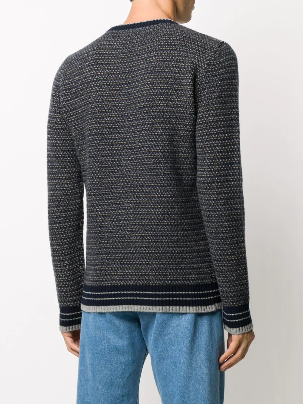 Ben jacquard logo jumper - 4