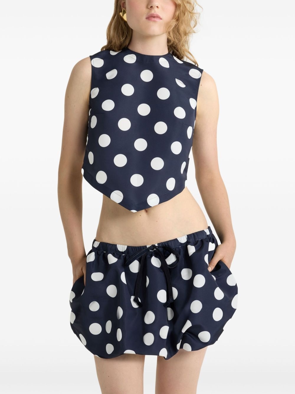 scarf faille top - 4