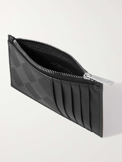 Bottega Veneta Intrecciato-Debossed Zipped Cardholder outlook