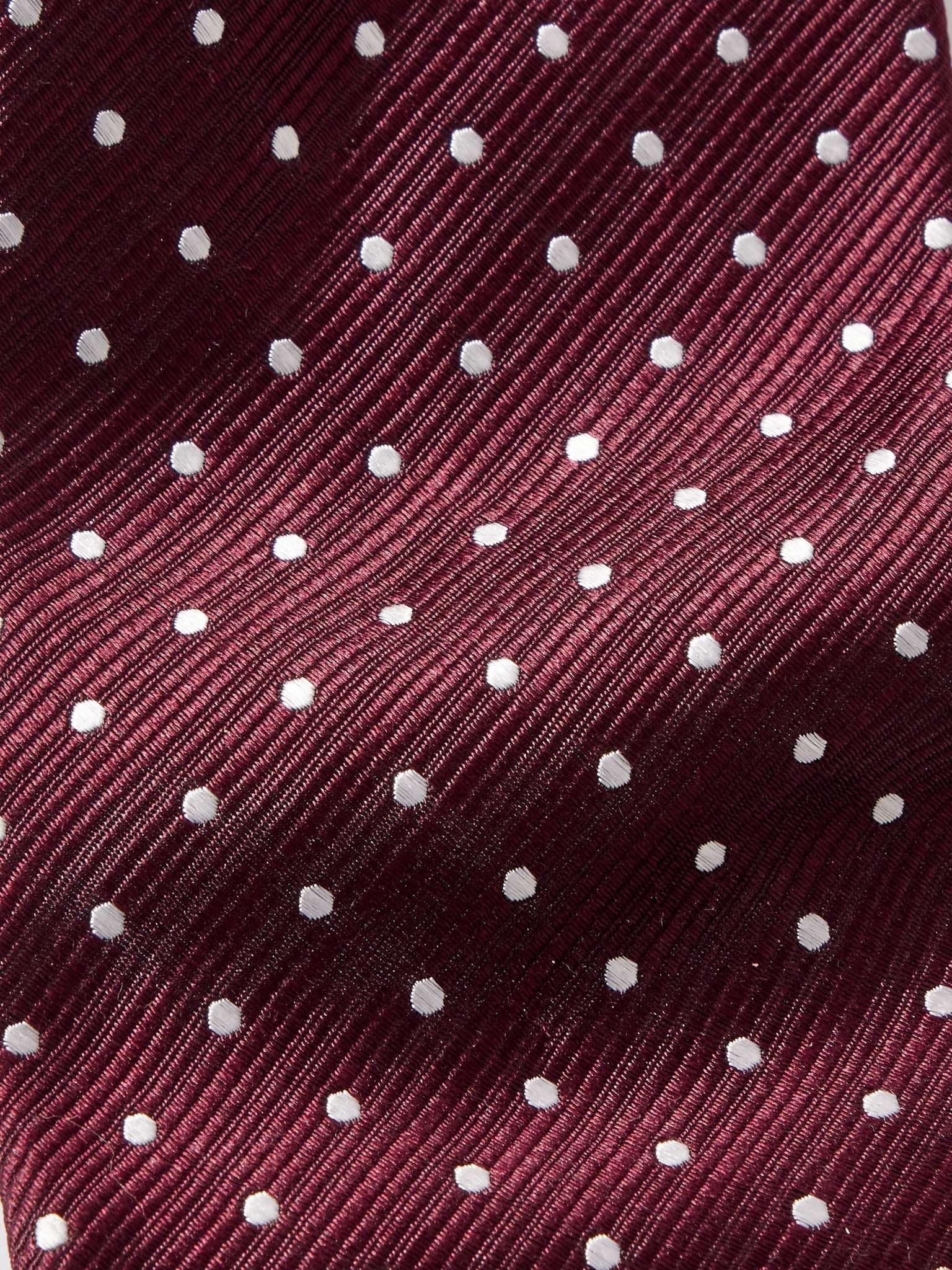 8cm Polka-Dot Silk-Twill Tie - 3