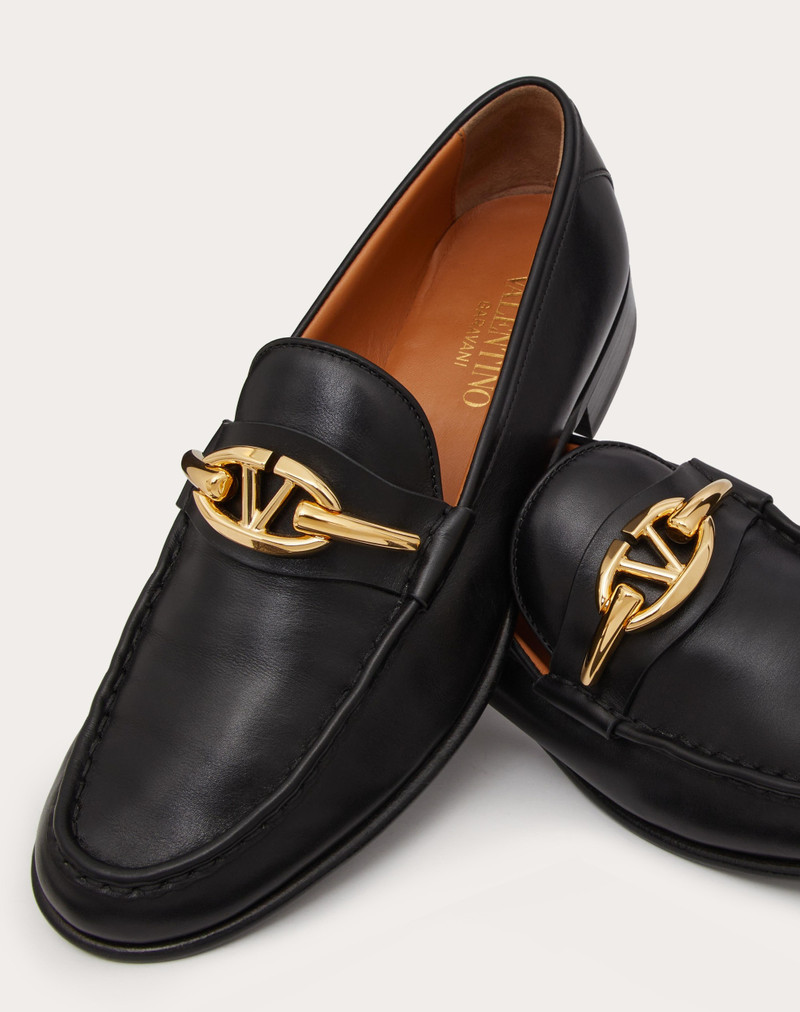 VLOGO 신호 CALFSKIN LOAFER 5
