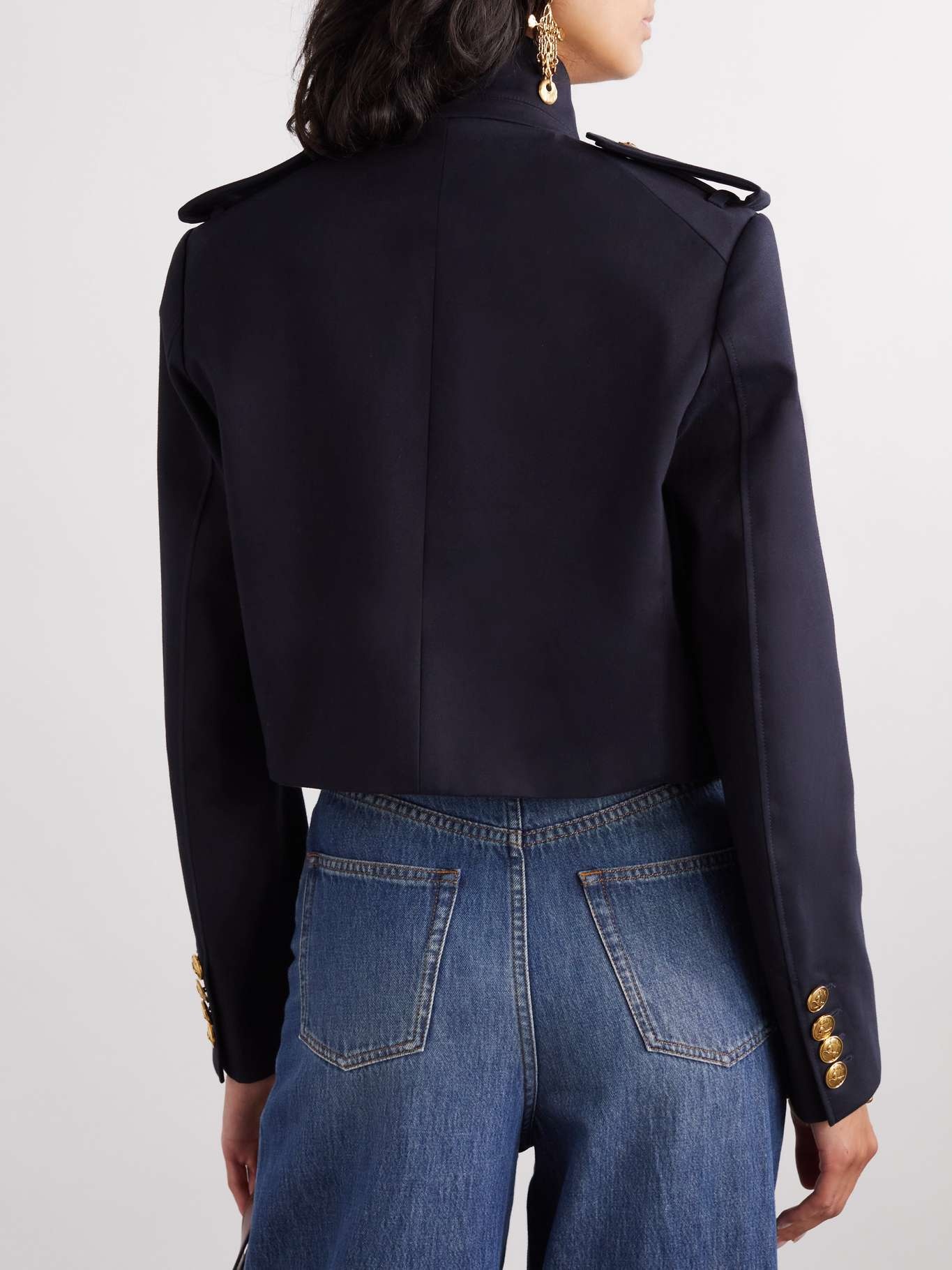 Cotton-twill jacket Navy - 3
