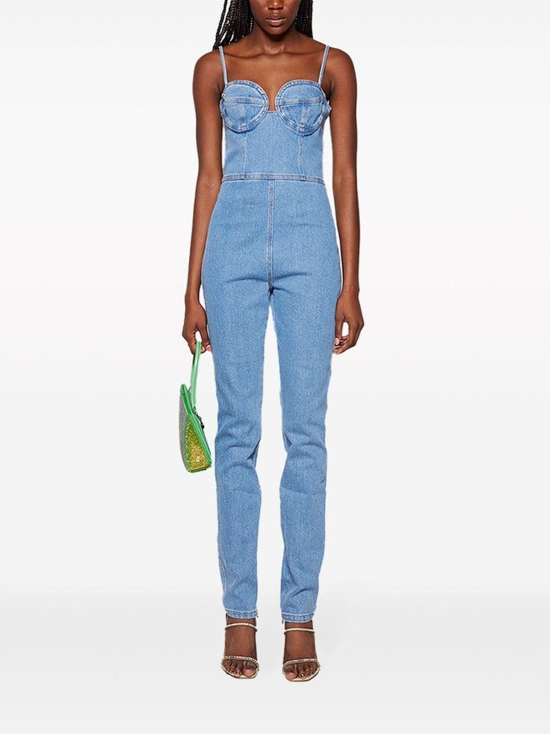 MAGDA BUTRYM denim bustier jumpsuit outlook