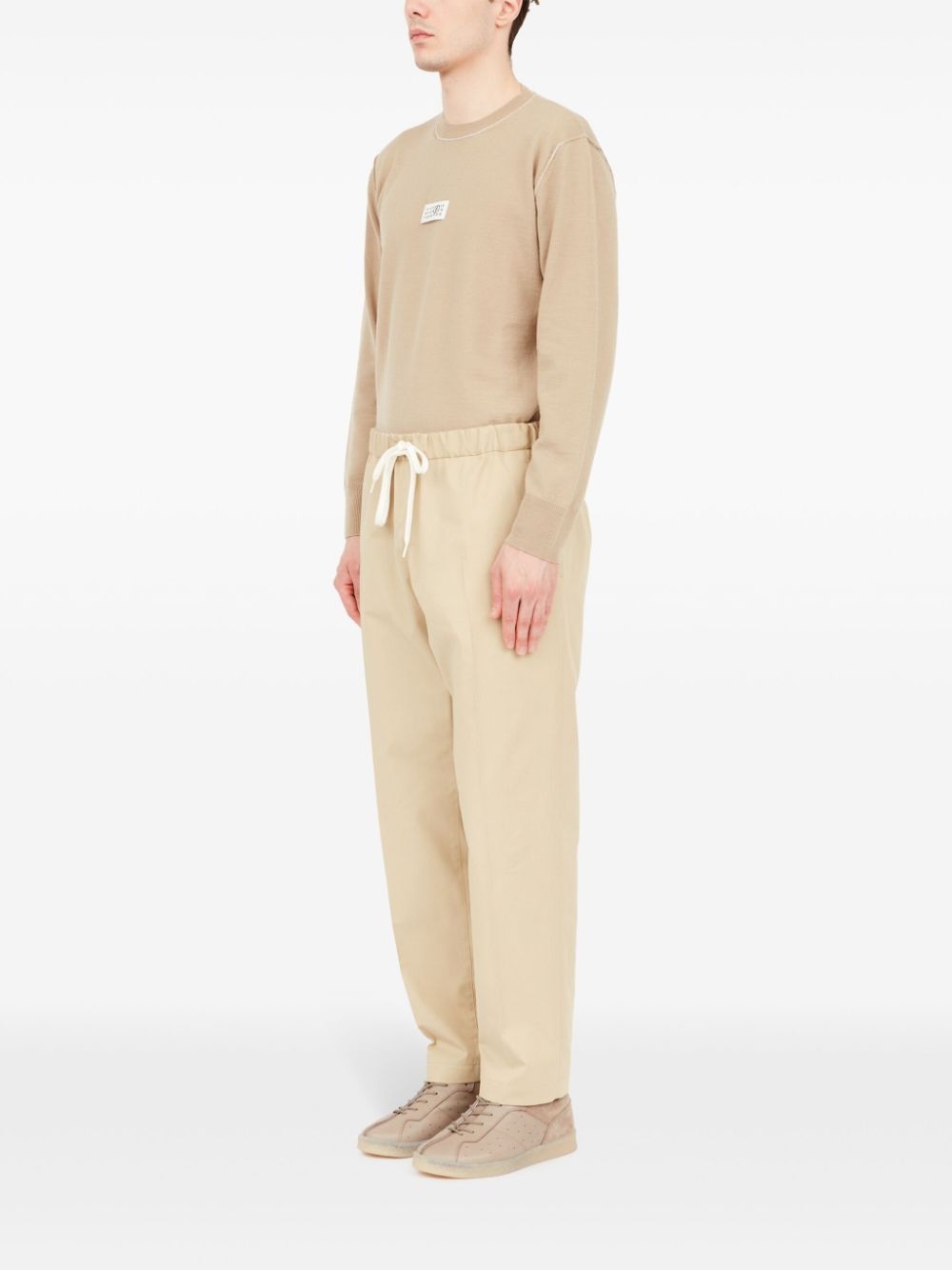 single-stitch logo track pants - 6