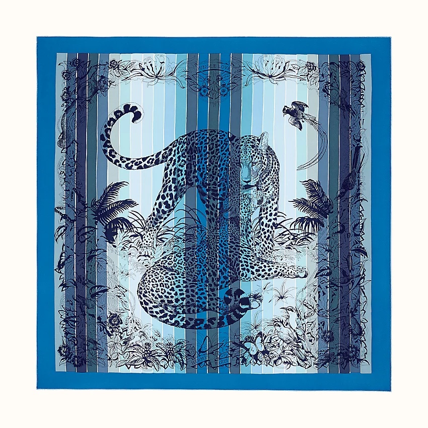 Jungle Love Rainbow scarf 90 - 1