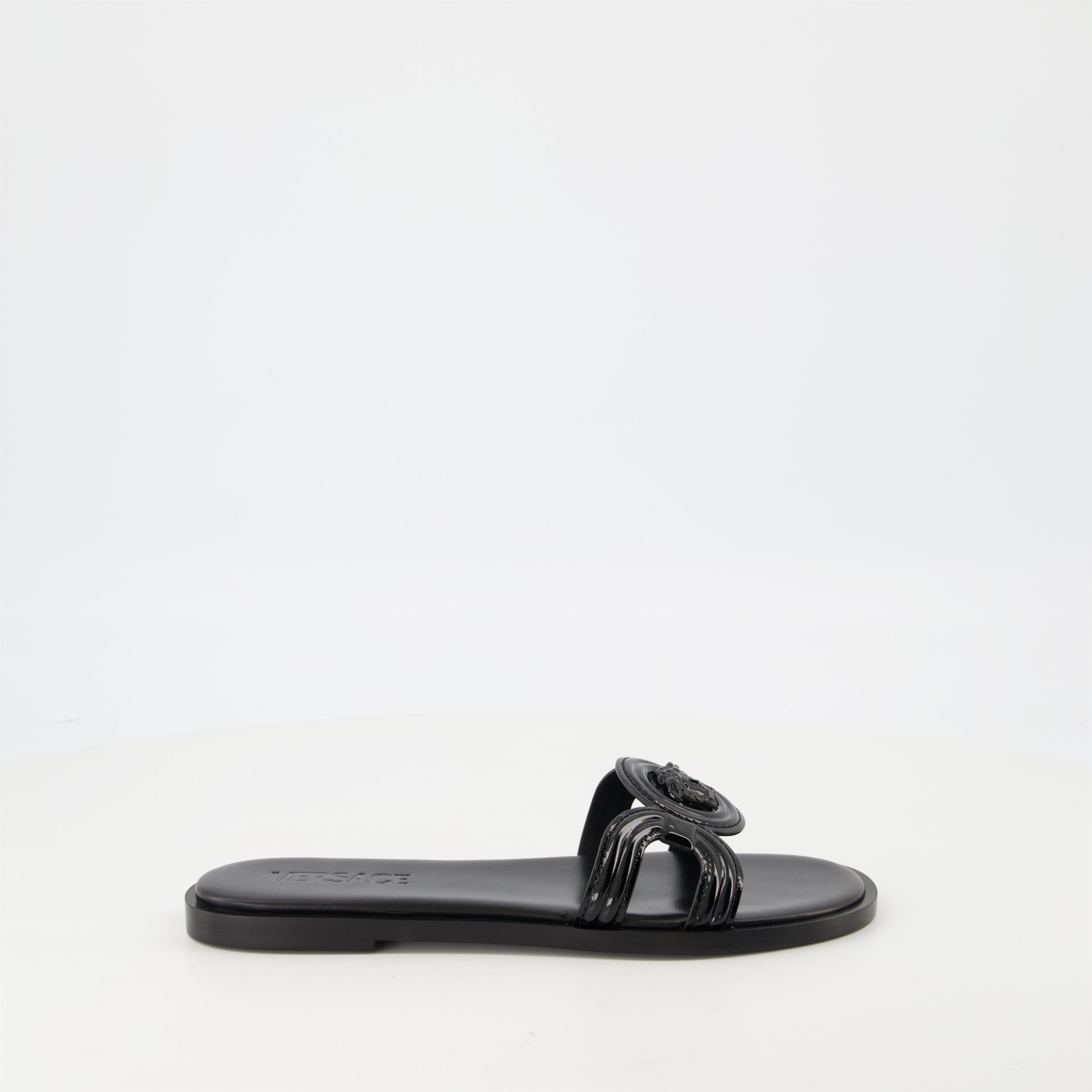Claquettes en cuir Medusa '95 - 1
