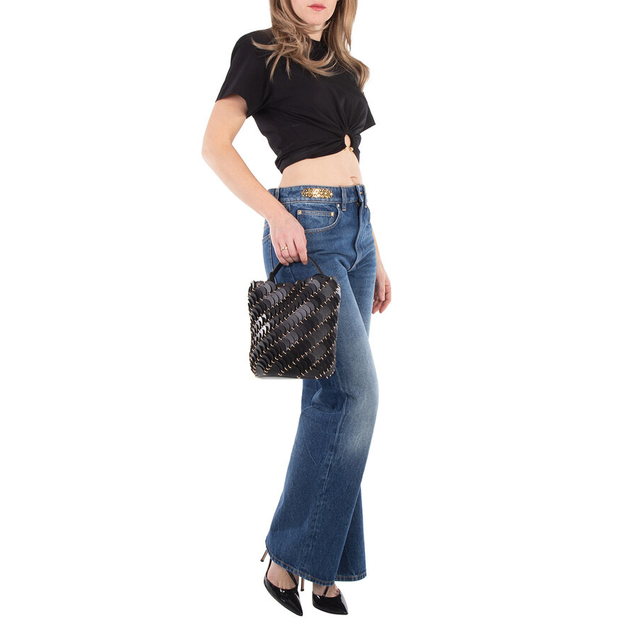Paco Rabanne Leather Bucket Bag - 2