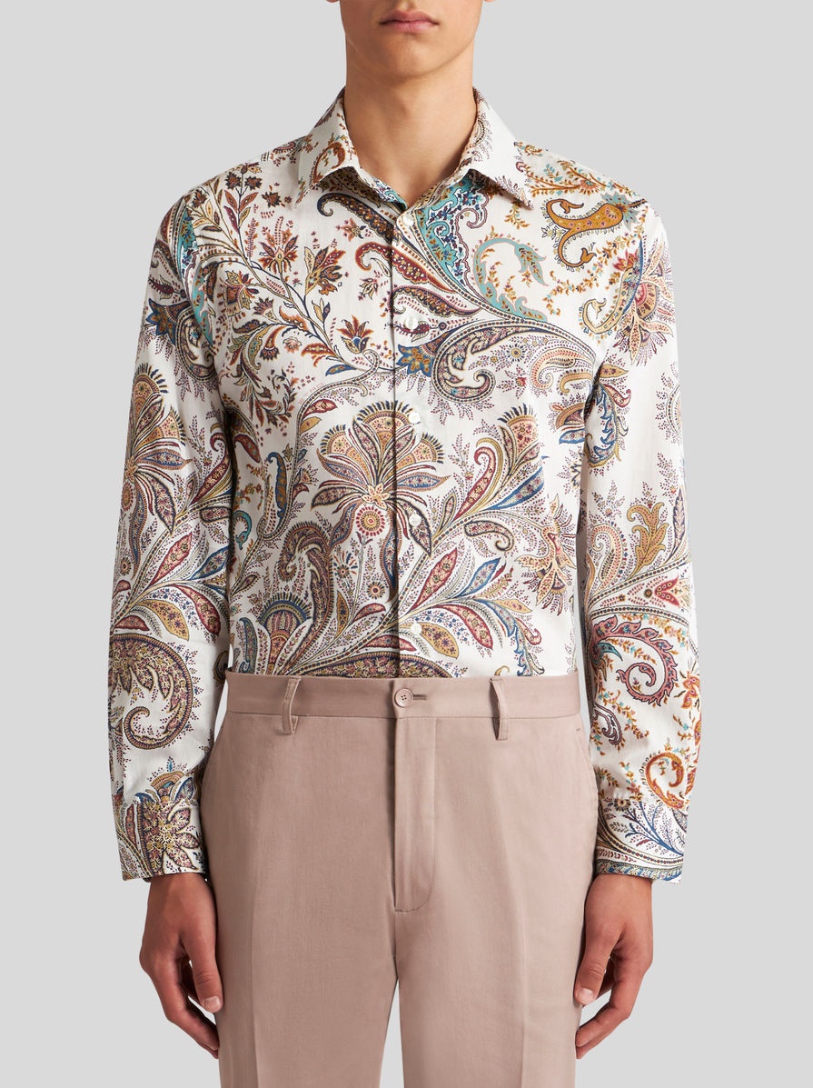 PAISLEY COTTON SHIRT - 2