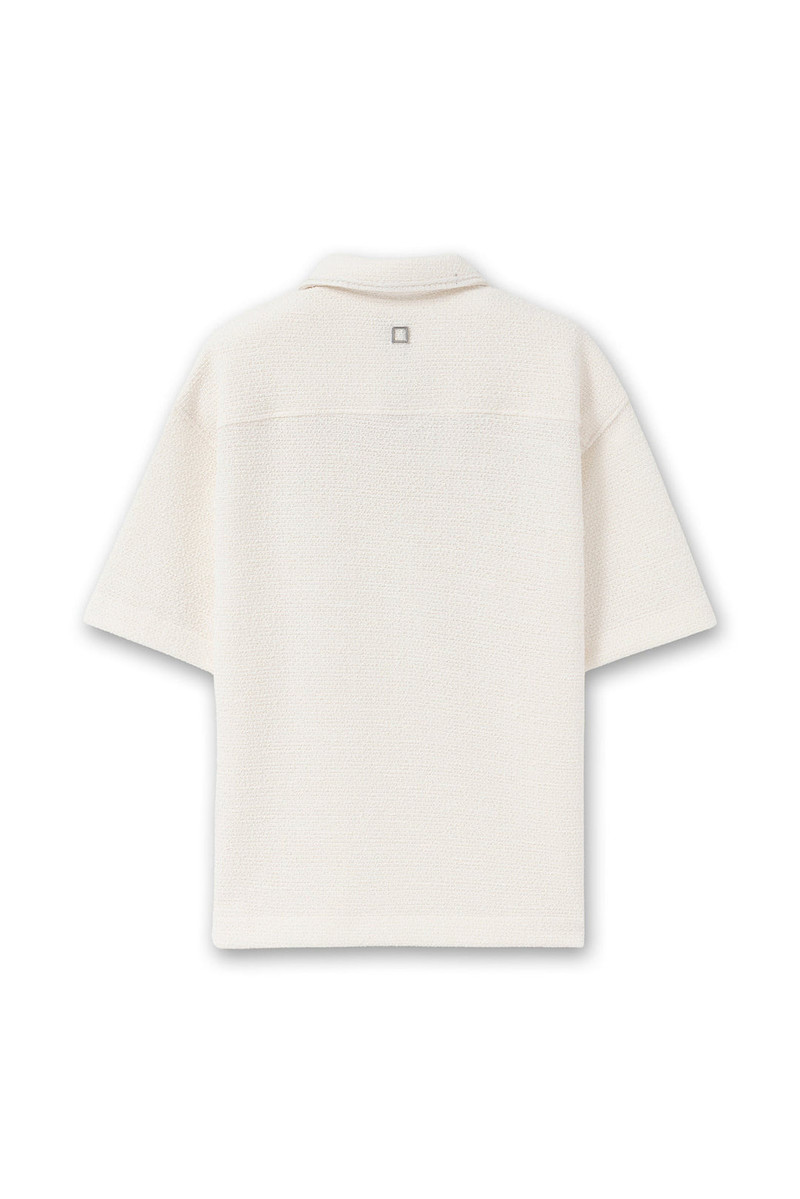 Wooyoungmi Oversized Knit Polo outlook