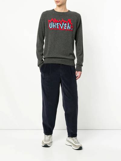 Kolor cashmere crew neck sweater outlook