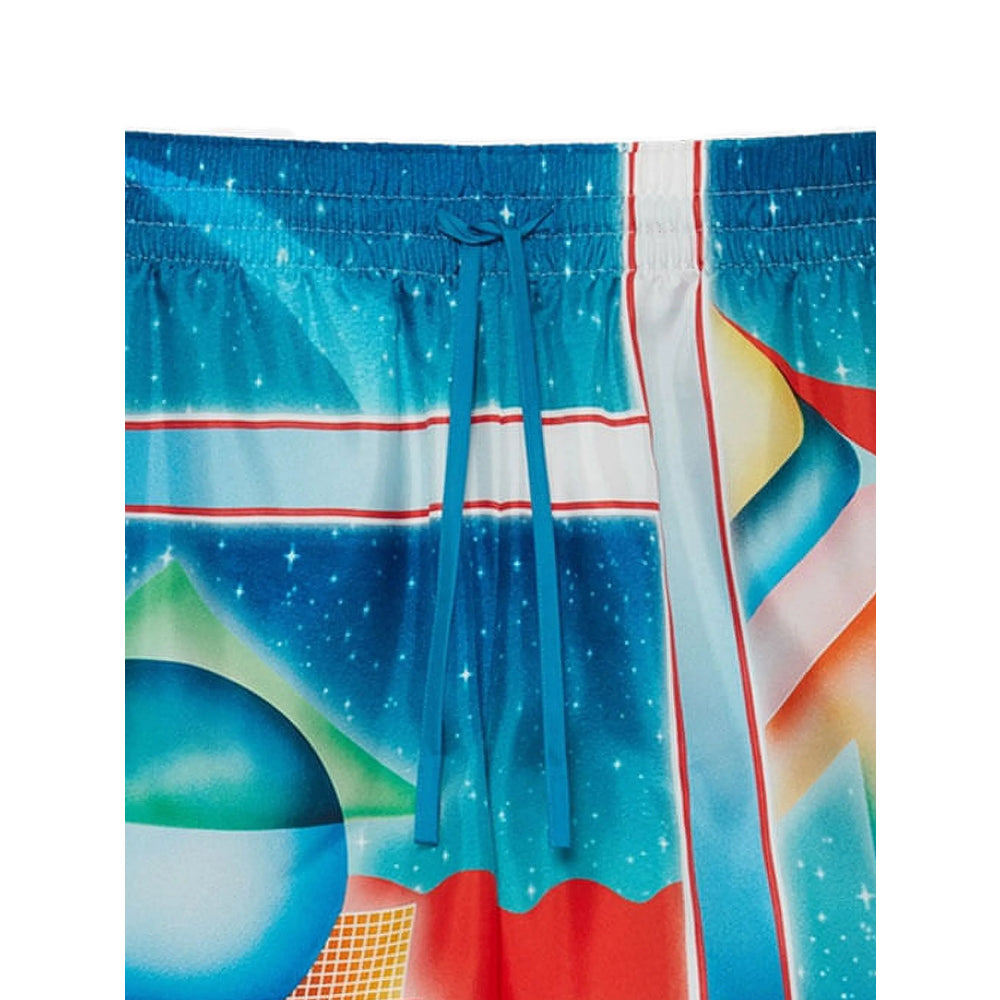 Casablanca Blue Shorts - Track & Running Shorts Men - 2