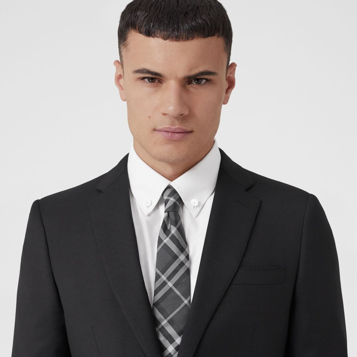 Classic Cut Vintage Check Silk Tie - 3
