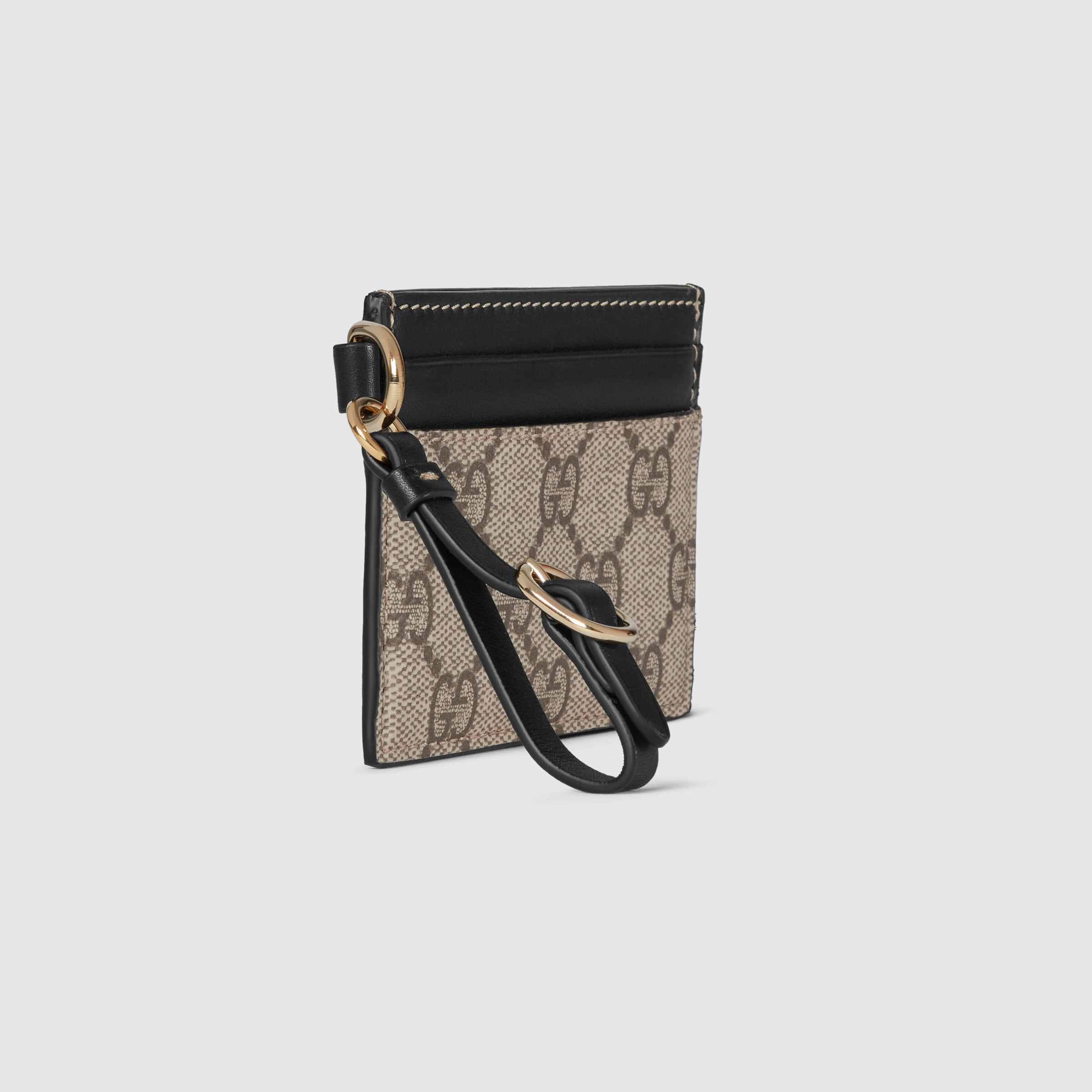 GG Emblem card case with strap - 3