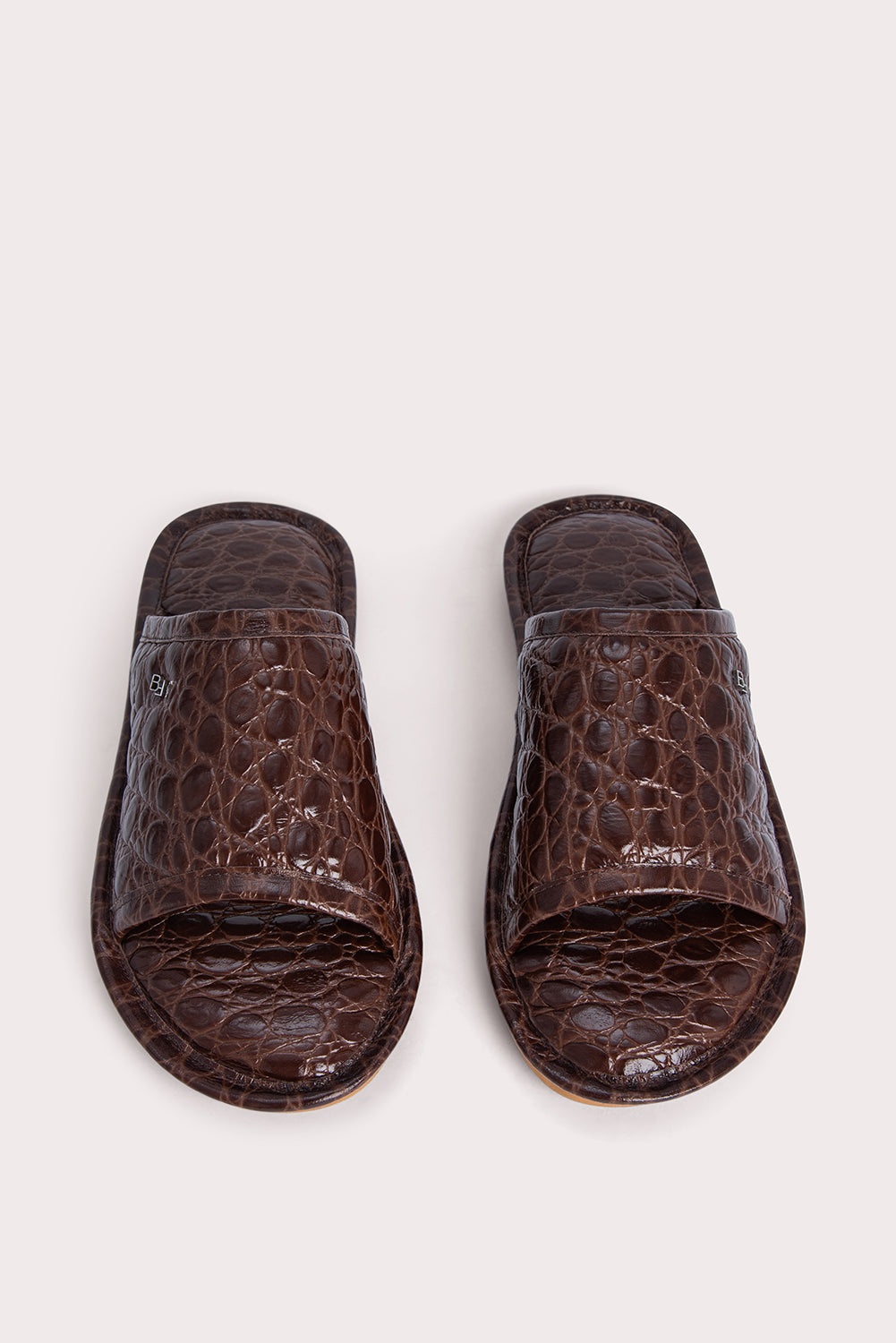 Ari Sequoia Circular Croco Embossed Leather - 6