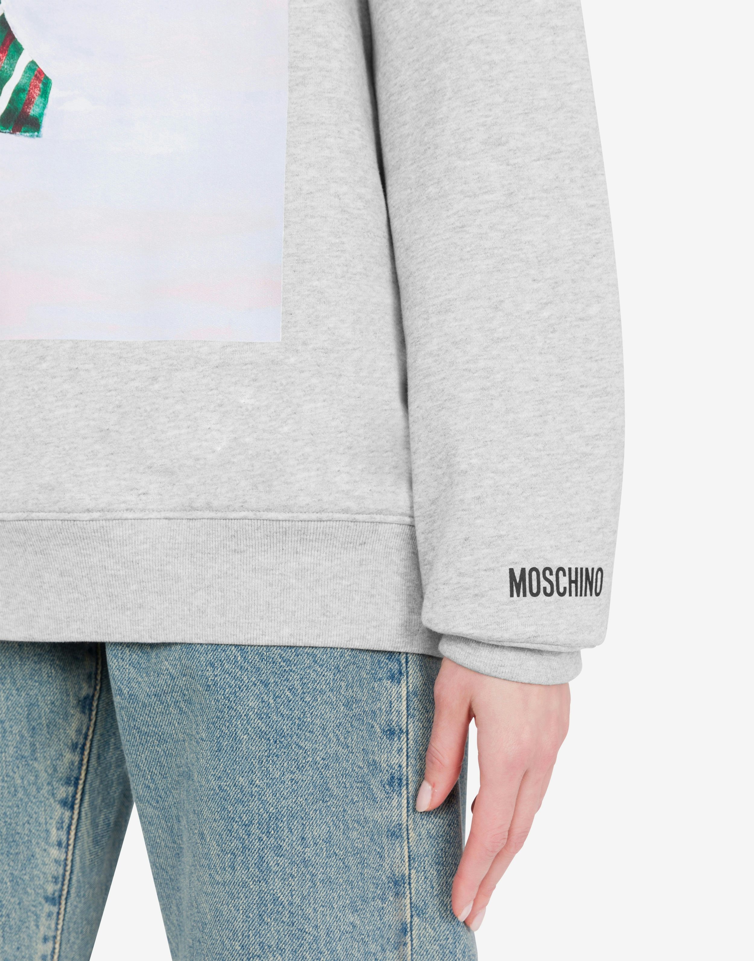 SWEATSHIRT IN ORGANIC COTTON CECI N'EST PAS UNE CRAVATTE - 4