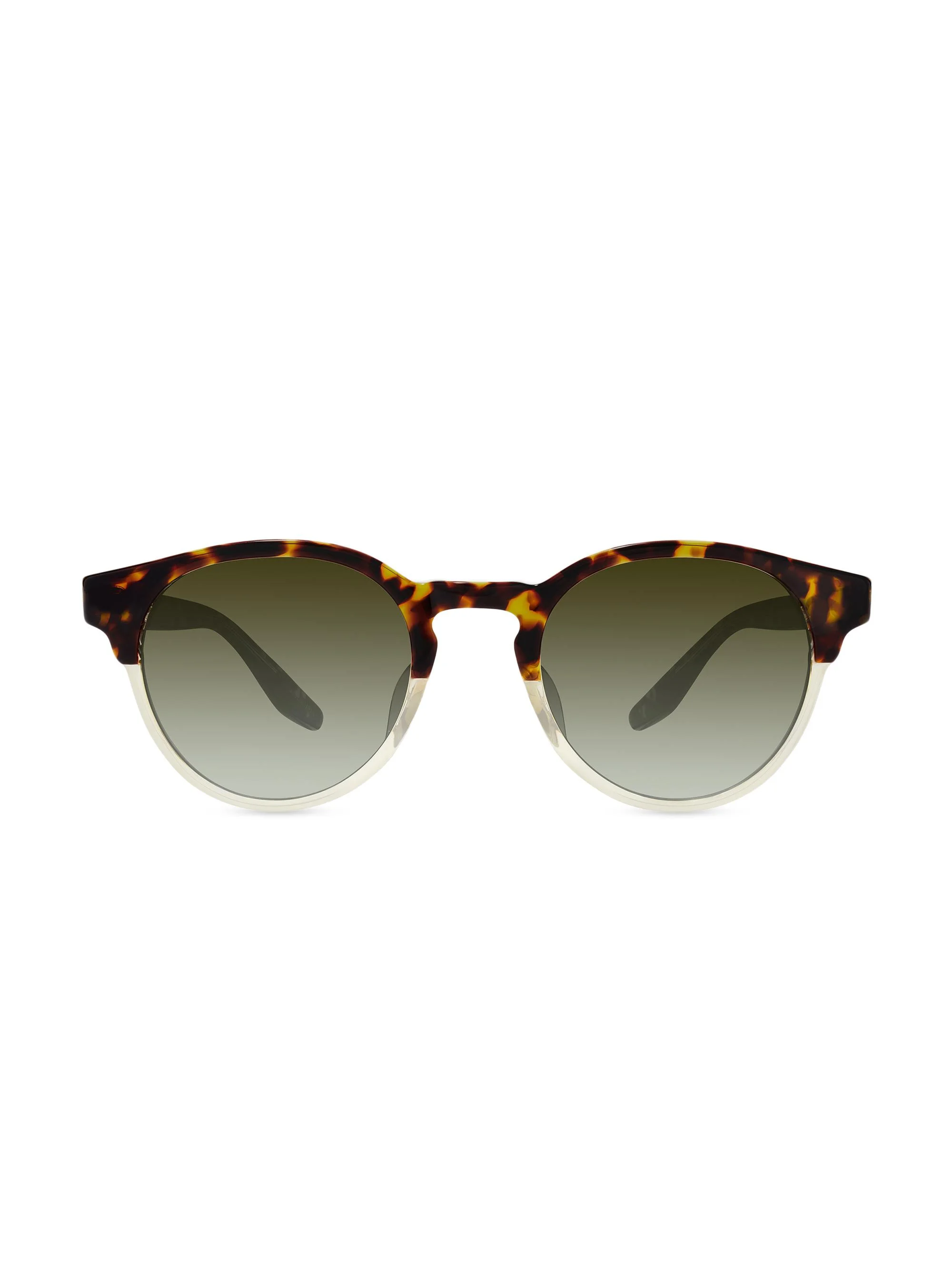 Men's Beckford 49MM Round Sunglasses - Brown Green - 1
