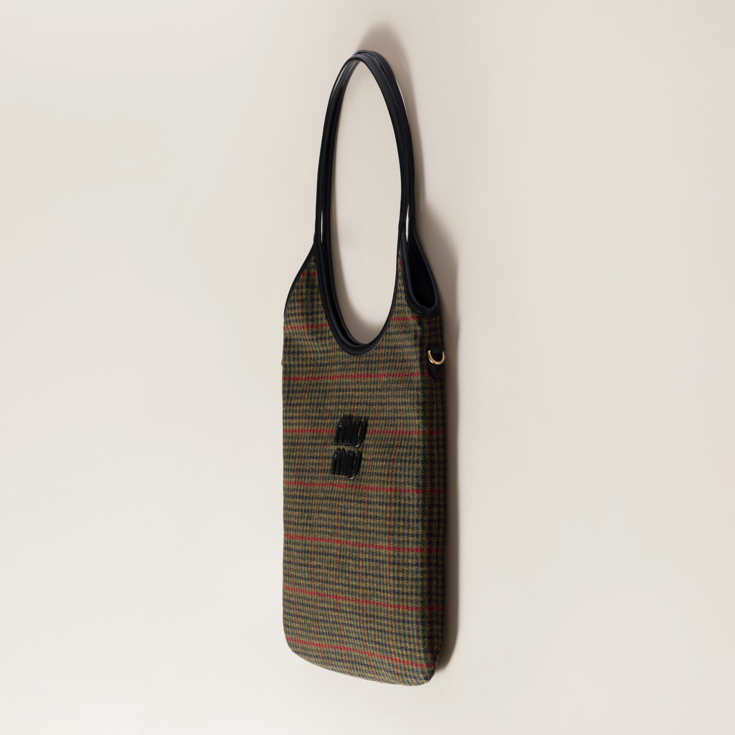 IVY tartan shopping bag - 1
