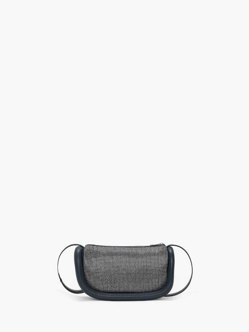 BUMPER-12 LEATHER CROSSBODY BAG WITH CRYSTAL 1