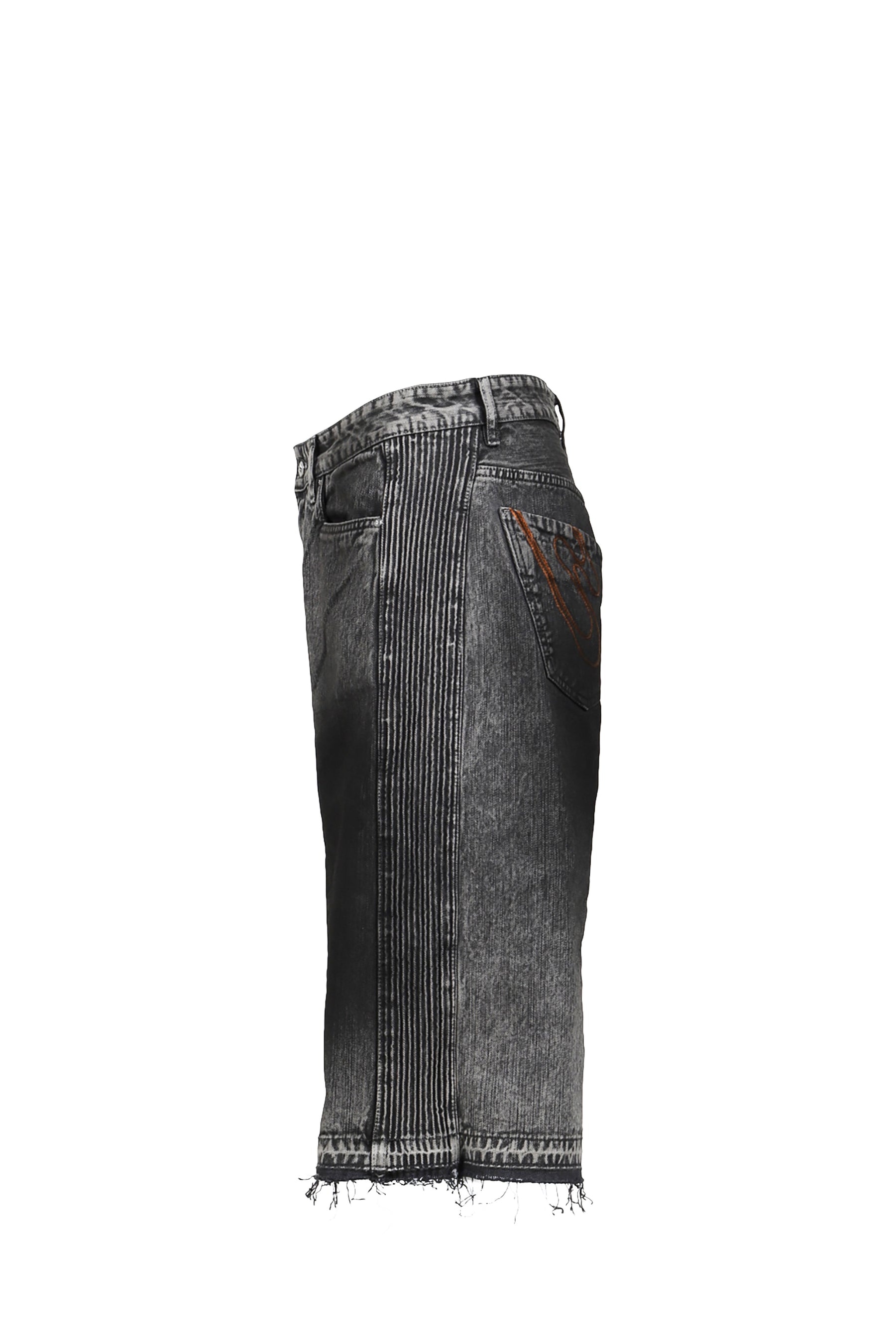 LOW RIDE BIKER SHORTS (DOM04) / BLK - 7
