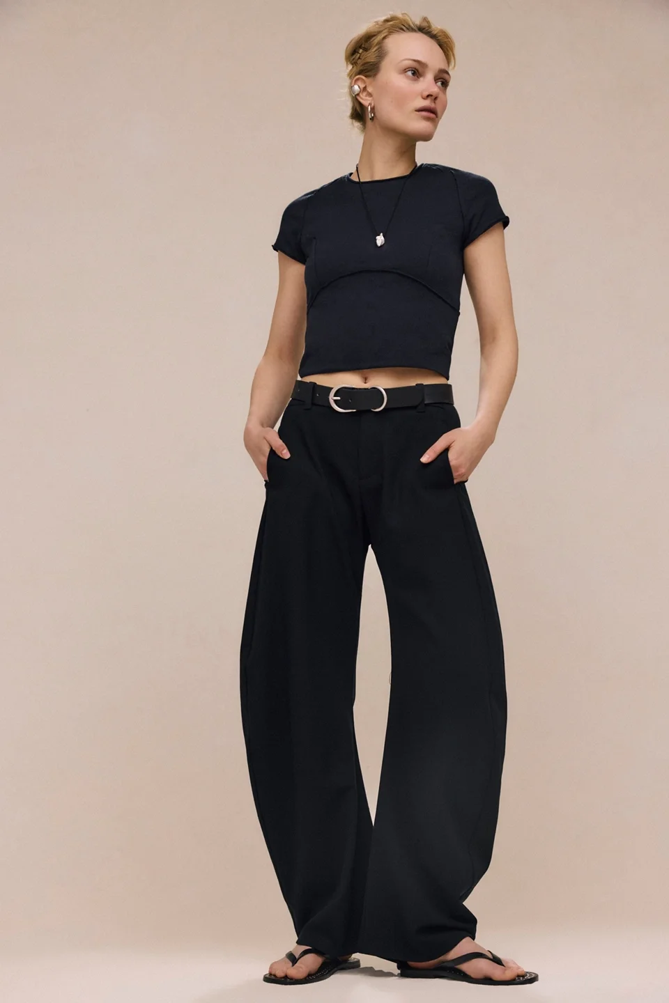We The Free Protagonist Cropped Cap Sleeve Tee - 1