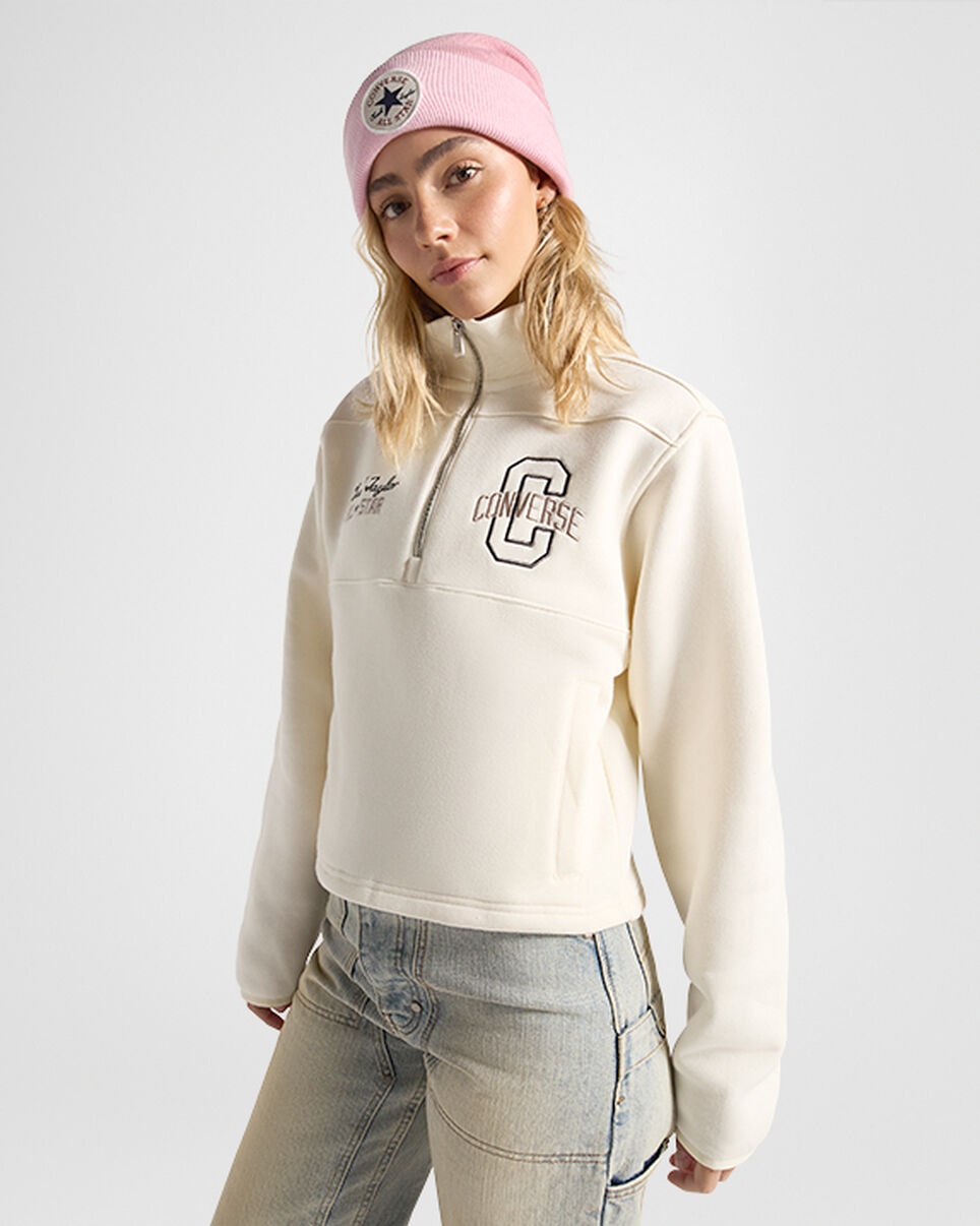 Retro Half-Zip Popover - 1