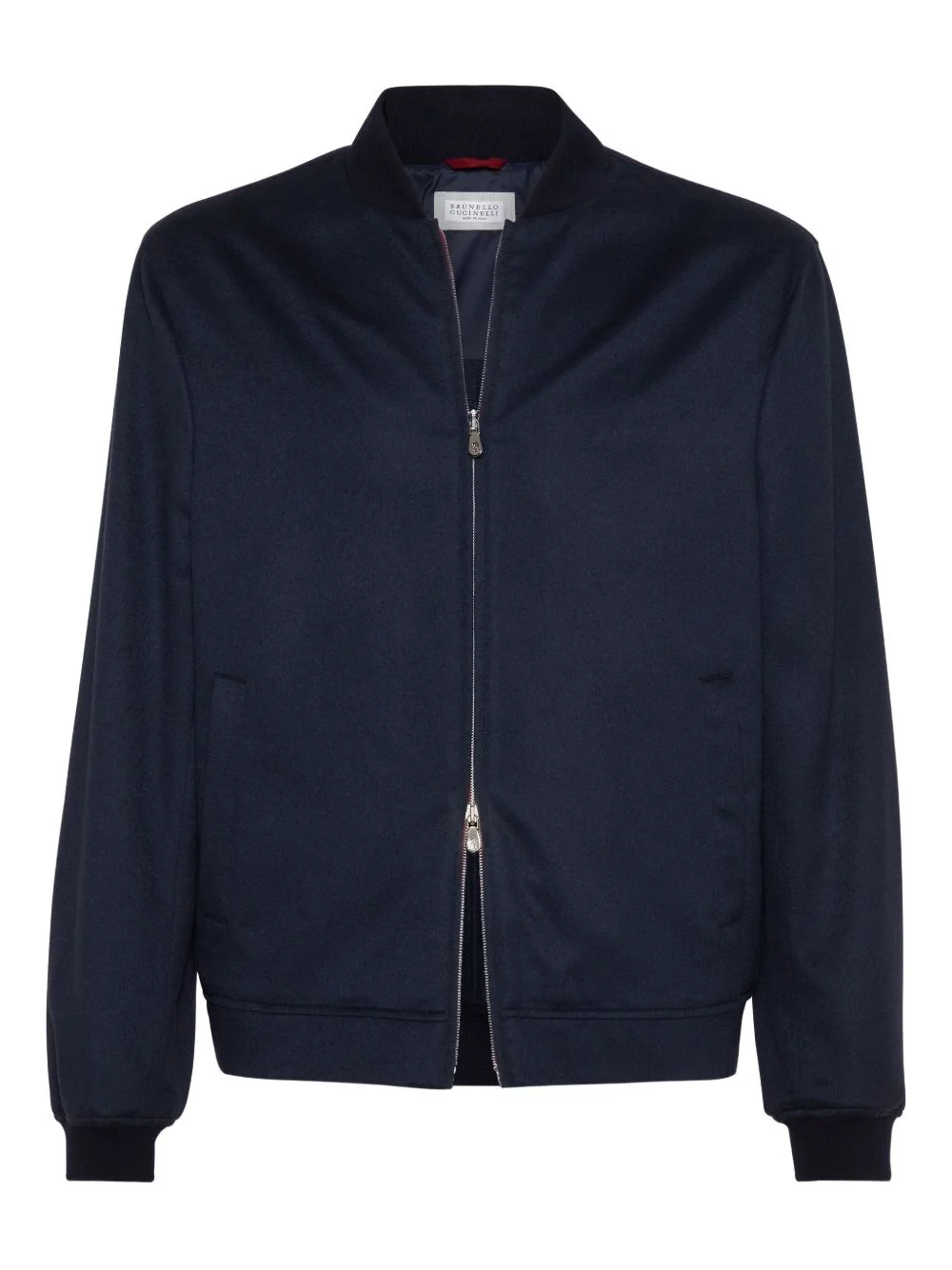 cashmere bomber jacket - 1