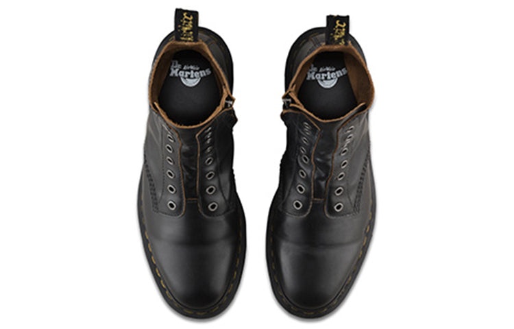Dr. Martens 1460 Laceless Martin boots Couple Style Black 24555001 - 4