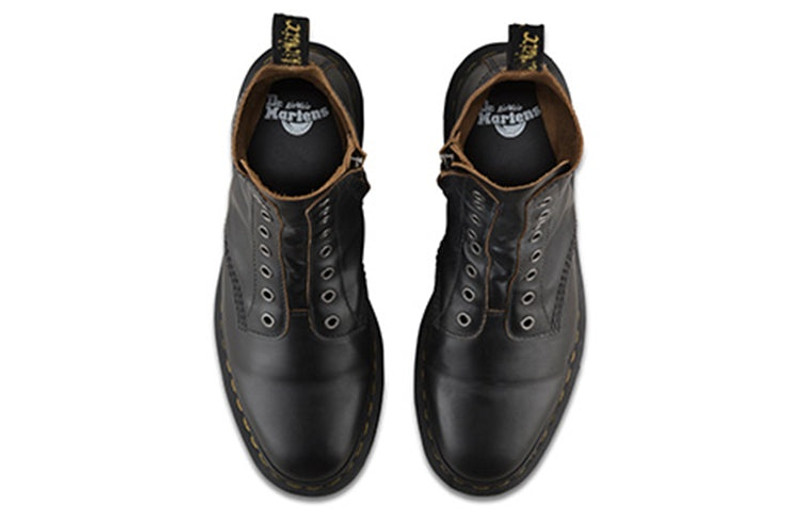 Dr. Martens Dr. Martens 1460 Laceless Martin boots Couple Style Black 24555001 outlook
