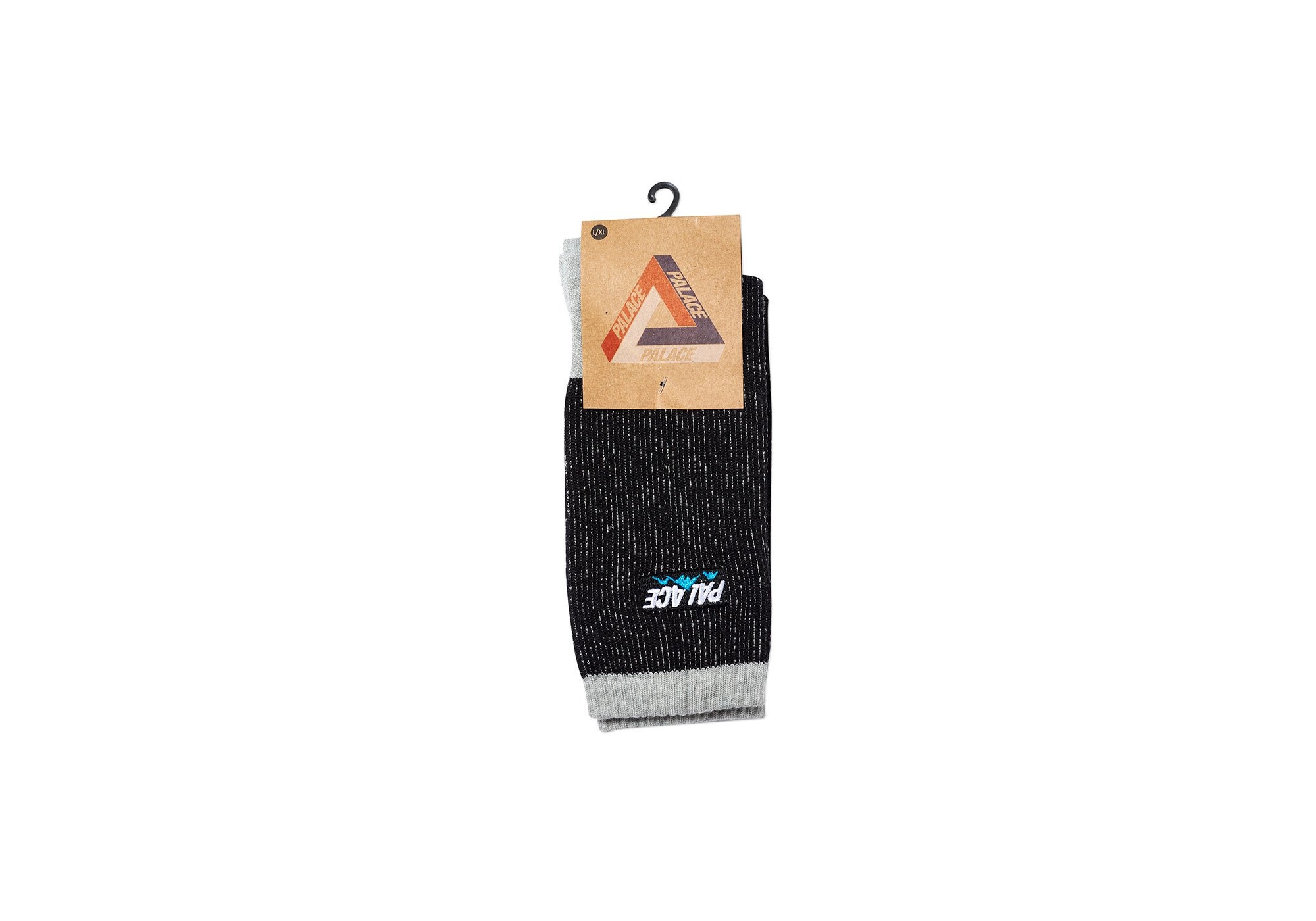 TALKING SOCK BLACK MARL - 2