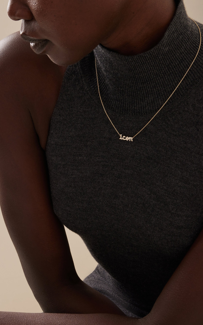 SYDNEY EVAN 14K Gold, Diamond Necklace gold outlook