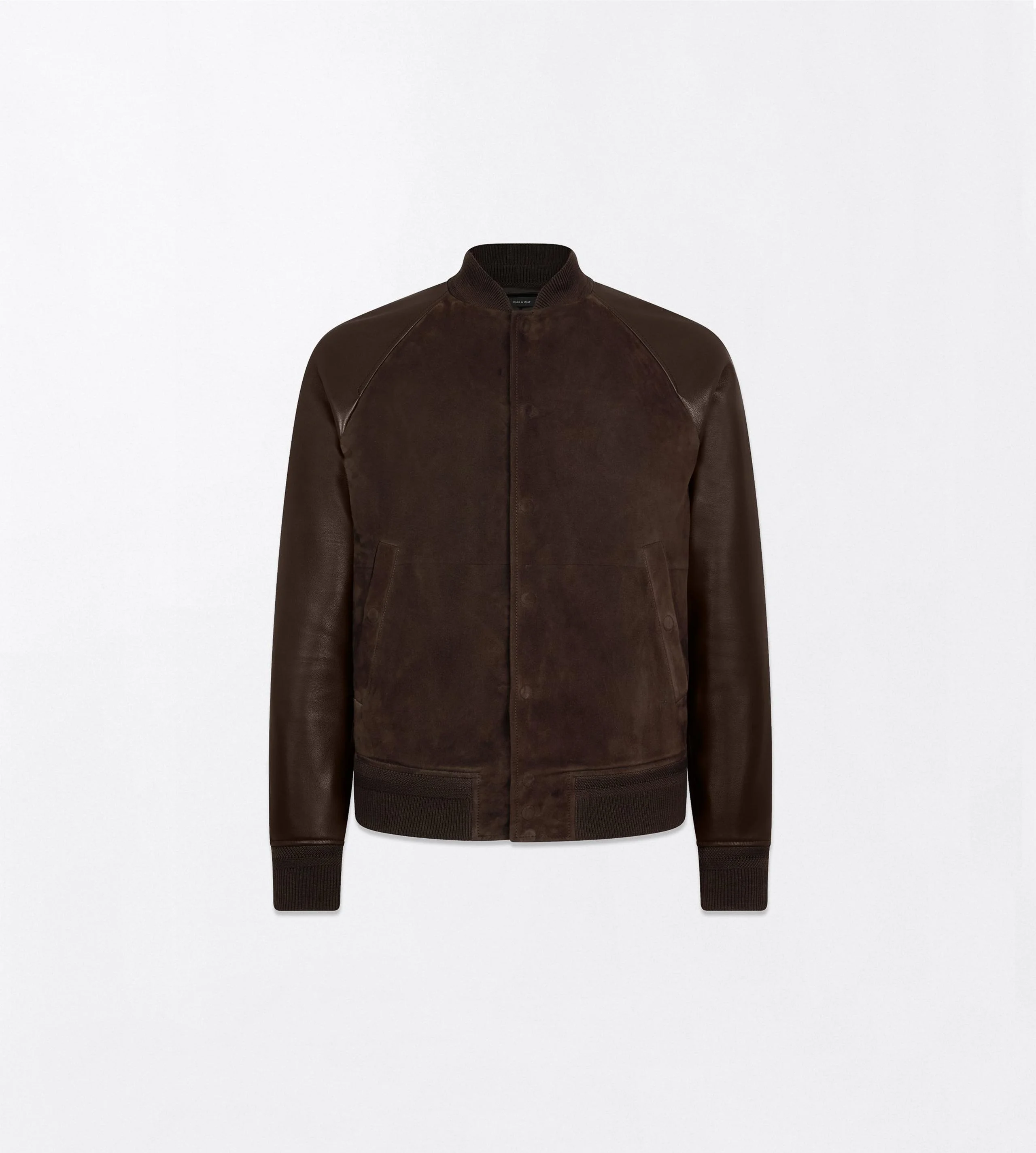 FINE SUEDE BOMBER - 1