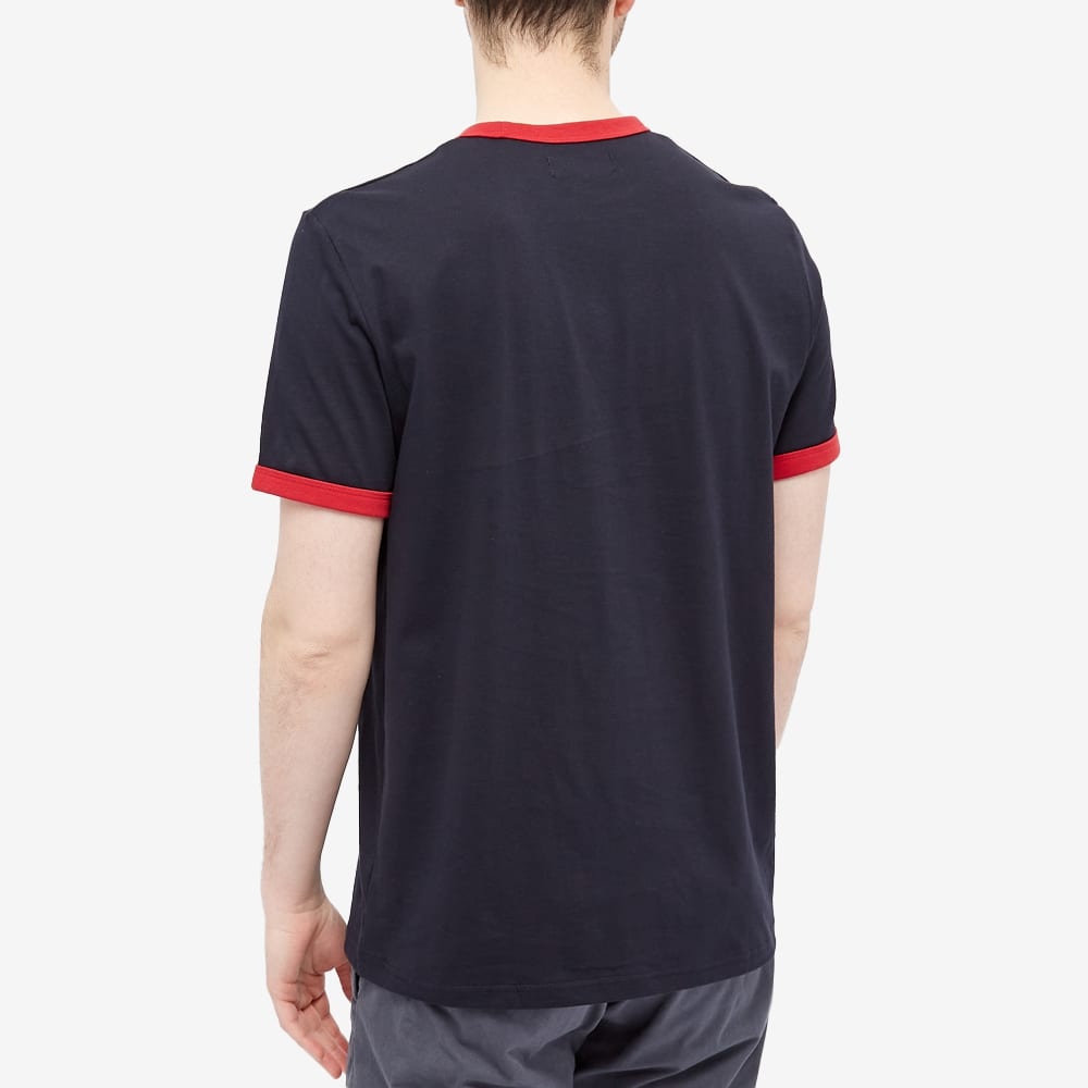 Fred Perry Contrast Rib Ringer Tee - 4