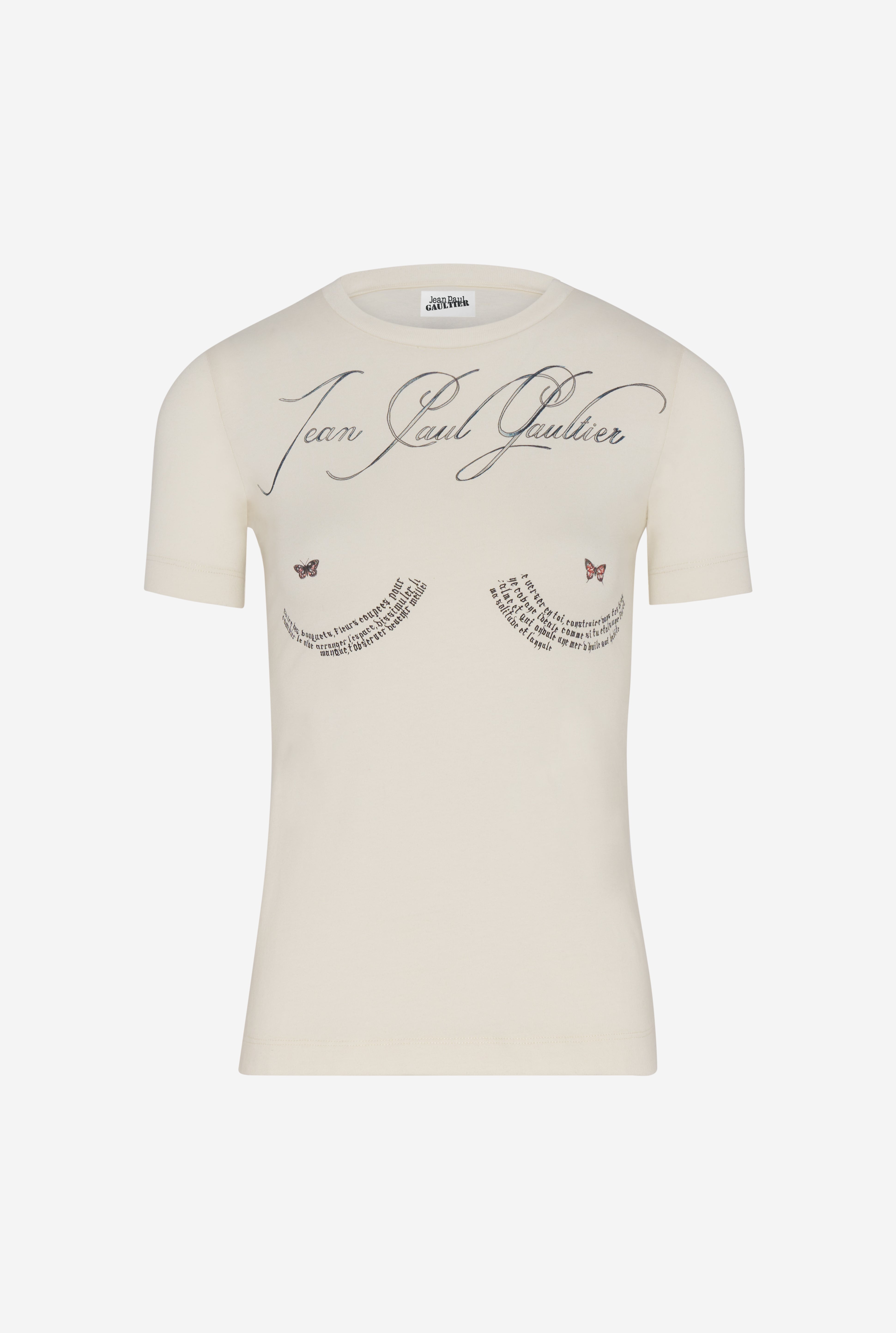 THE WHITE “TATTOO POEM” T-SHIRT - 6